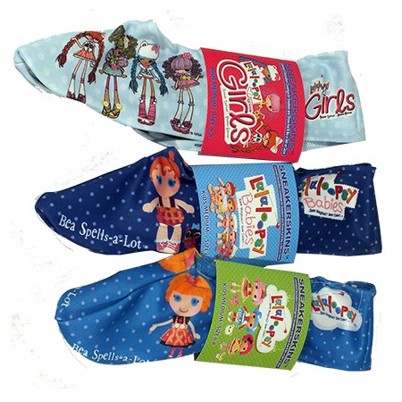 3 Pack Lalaloopsy Sneakerskins Youth Size 11-2